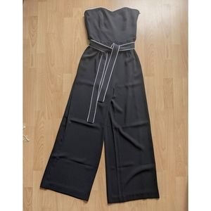 H&M Strapless Black Jumpsuit NWOT Never Worn